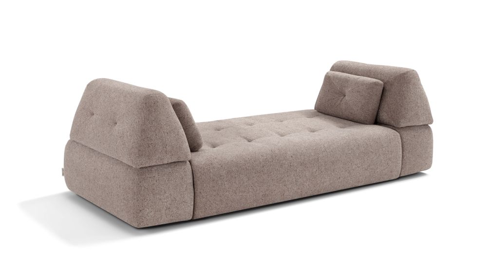 Canapé convertible à profondeur modulable Savoia