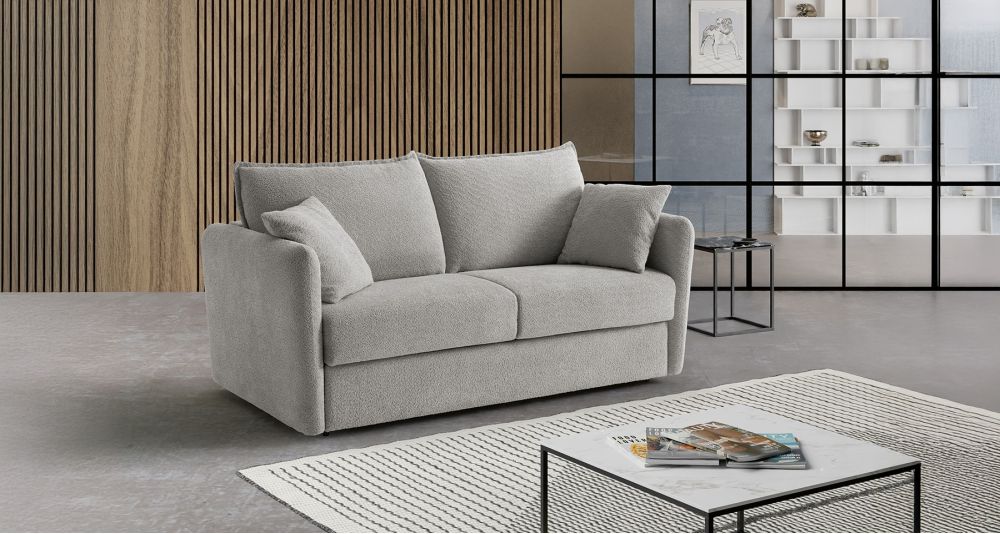 Canapé convertible Rapido couchage quotidien matelas 16 cm Carmona
