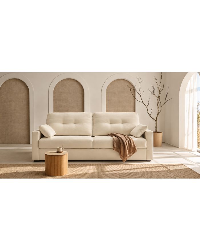 Canapé convertible 140 compact largeur 160 cm Duero - vue de face