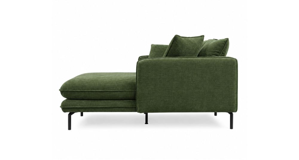 Canapé d'angle compact avec méridienne 160 cm Modene