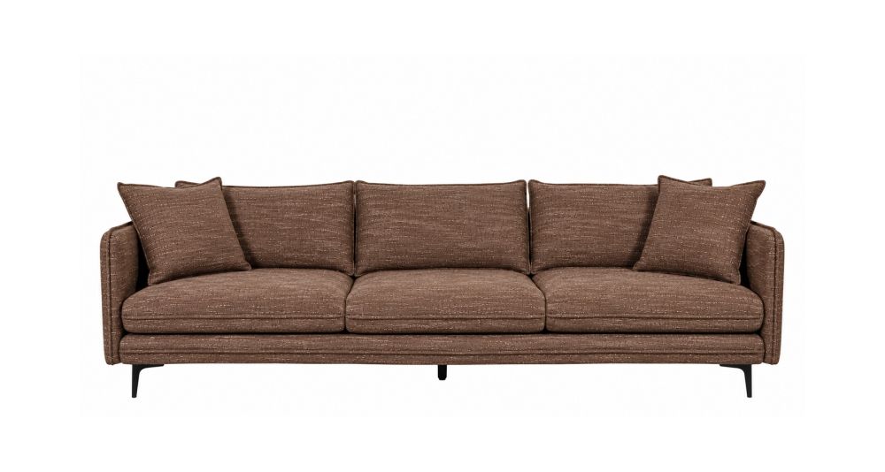 Canapé d'angle réversible avec pouf amovible Modene