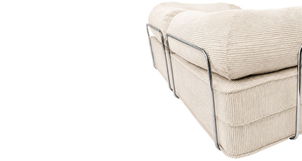 Canapé convertible 3 en 1 en velours côtelé Mova - Sofa 100