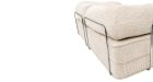 Canapé convertible 3 en 1 en velours côteléMova -  Sofa 100 - Ecru - vue de côté - 3