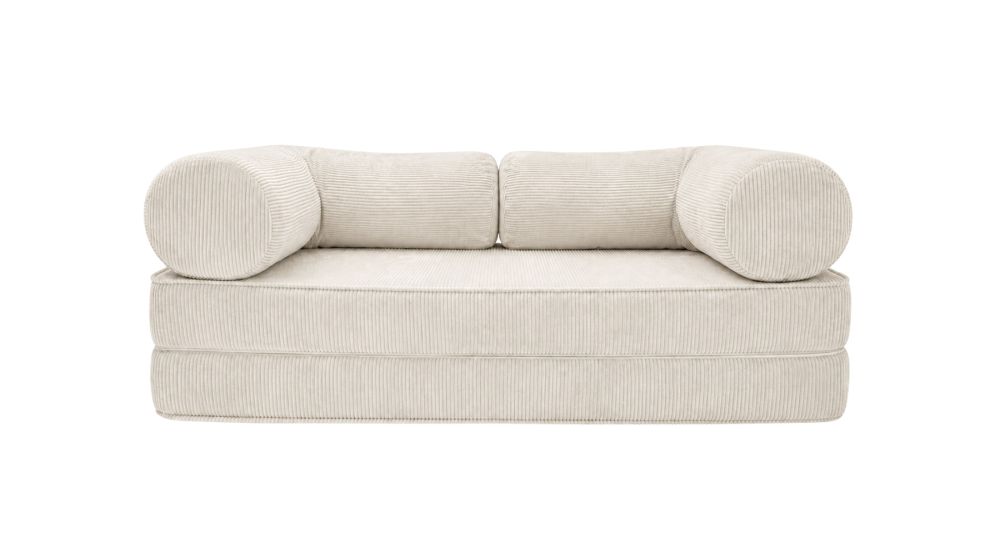Canapé convertible 3 en 1 en velours côtelé Mova - Sofa 100