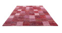 Tapis Sari motif gros carrés - 2 coloris