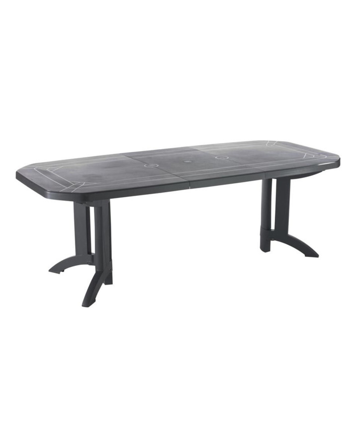 Table Vega 220 cm extensible Grosfillex
