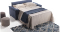 Canapé lit matelas 18 cm à dossier haut Cassiano
