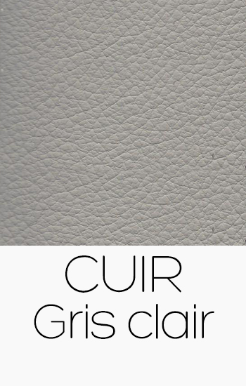 Tissu Cuir gris-clair