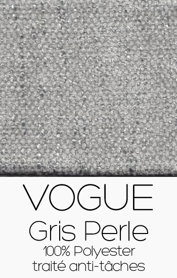 Tissu Vogue Gris Perle