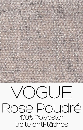 Tissu Vogue Rose Poudré