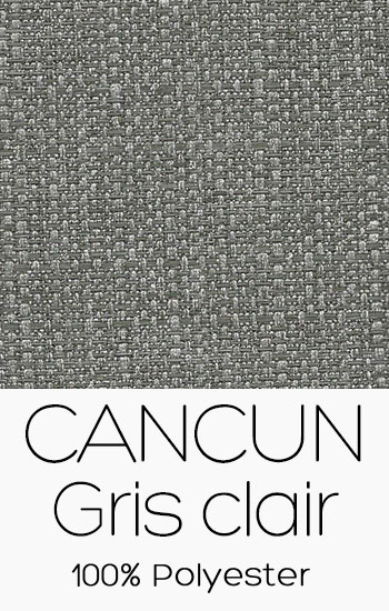 Tissu Cancun Gris clair