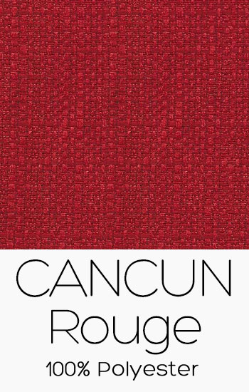 Tissu Cancun Rouge