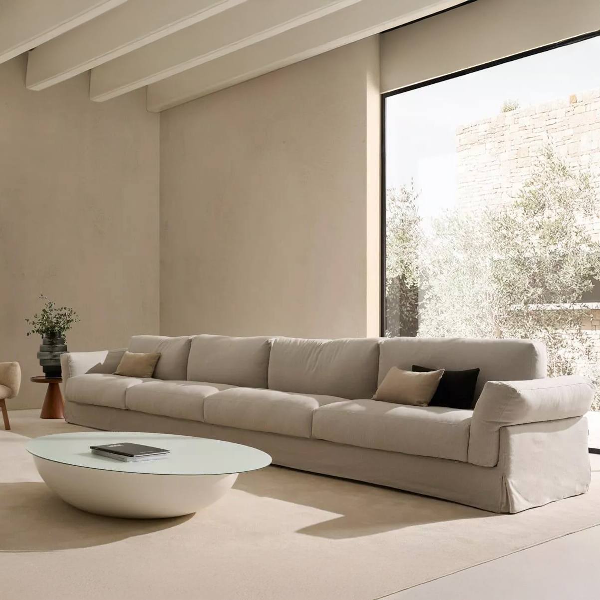 Grand canapé long Klau Belta Frajumar