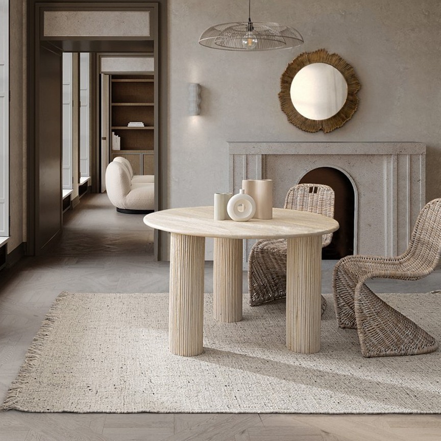 Table Dacca en bois Bizzotto