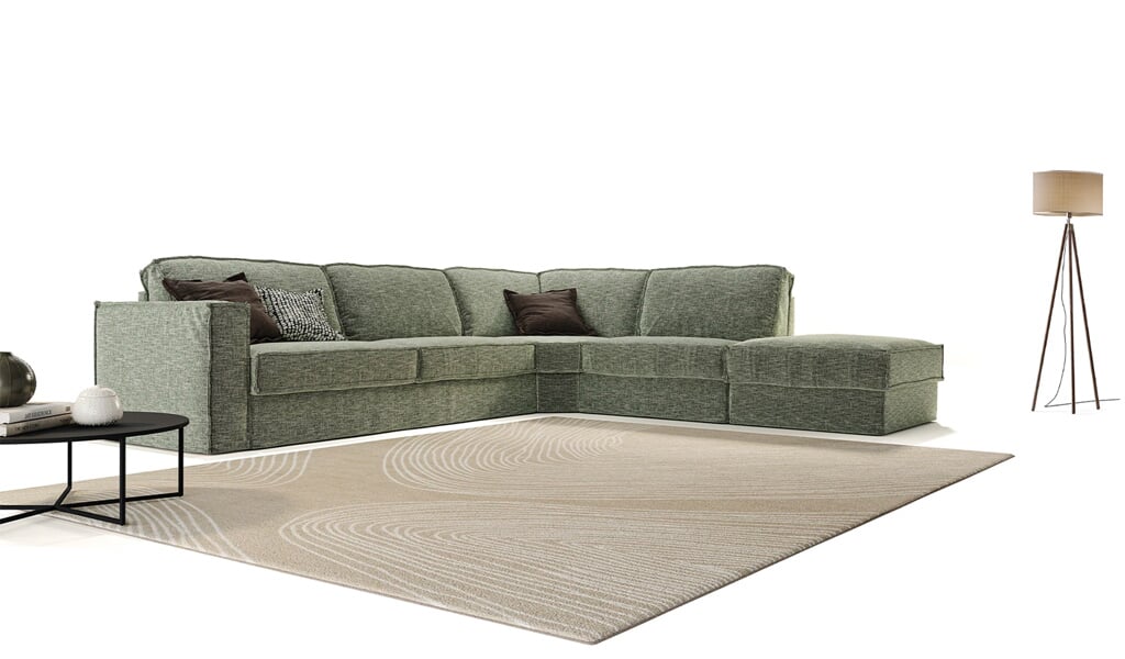 Canapé modulable avec pouf Saint Tropez marque Family Bedding Canapé modulable avec pouf