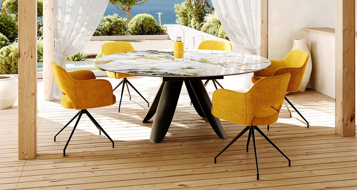 Dimensions pour une table de repas ronde