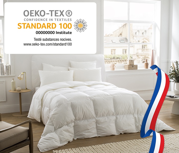 Certification Oeko-Tex et fabrication française