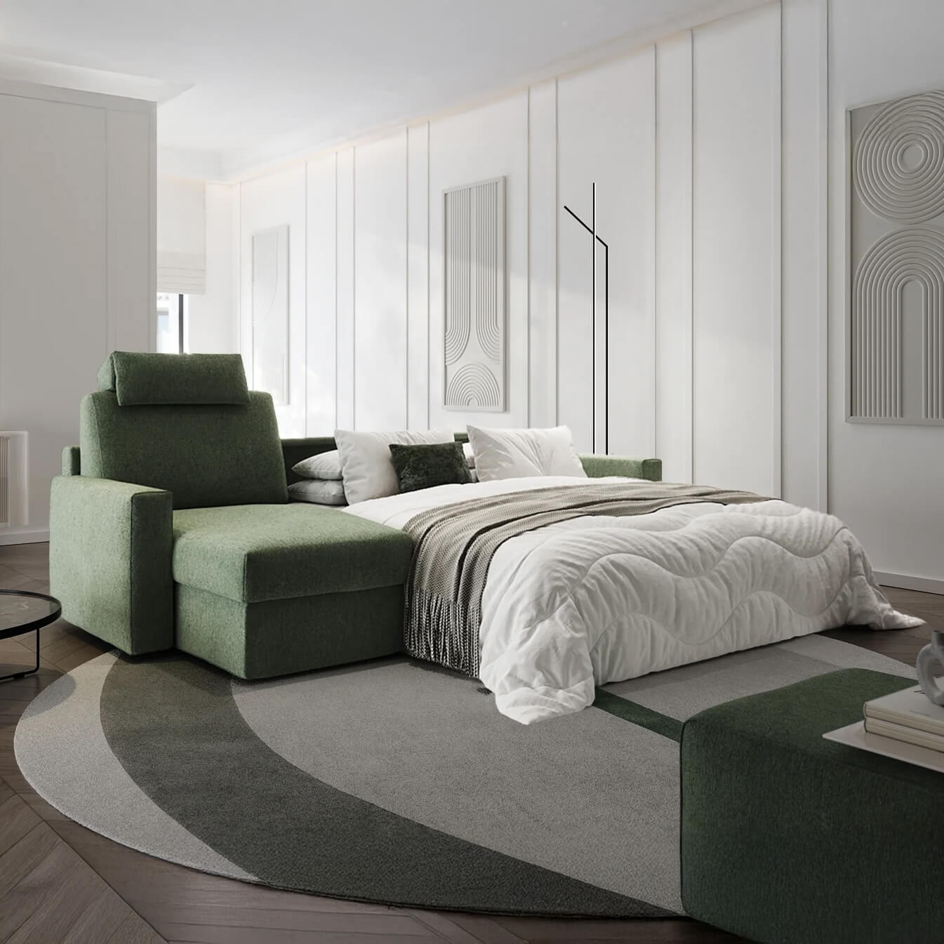 Canapé d'angle convertible Badaboom personnalisable Family Bedding