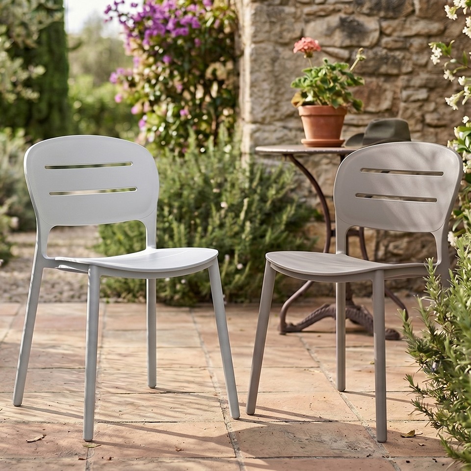 Chaises Bella sans accoudoirs