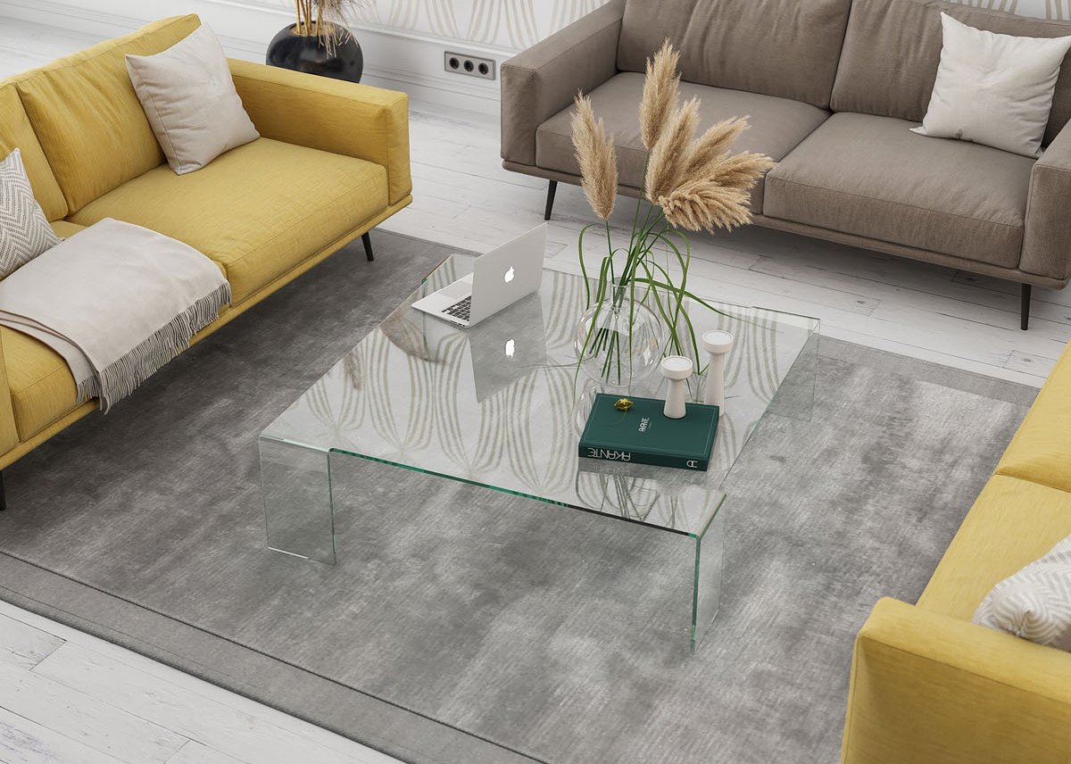 Table basse en verre Akante Astoria