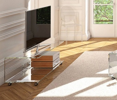 Meubles TV en verre Table Concept