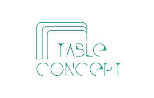 Table Concept : mobilier design verre et céramique