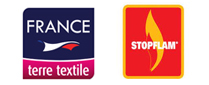PIctos label France Textile et StopFlam
