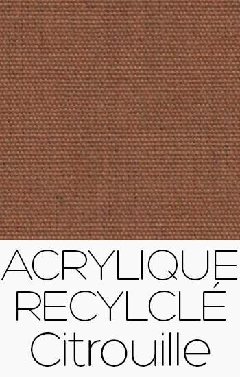 Acrylique recyclé Citrouille