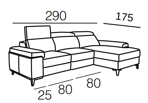 3 Places + méridienne