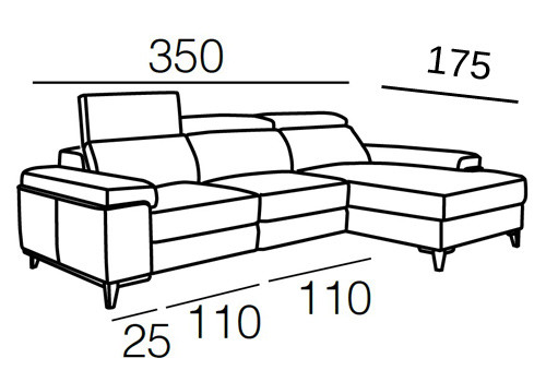 4,5 Places + méridienne