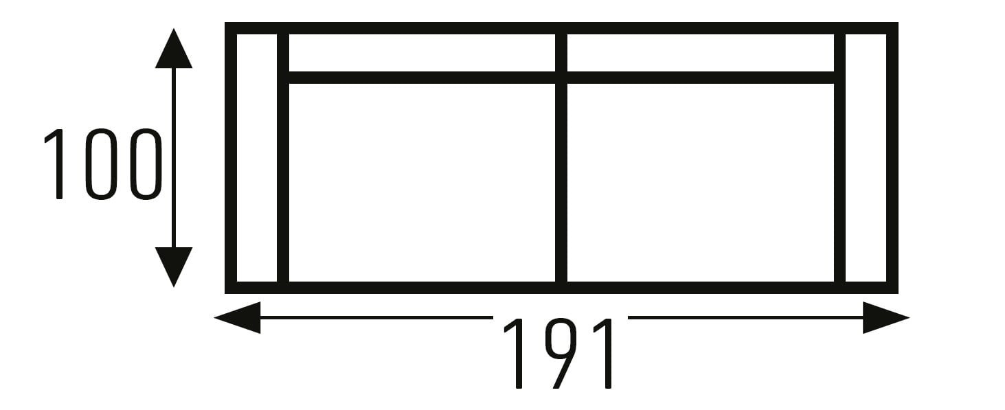 3 Places - Couchage 140