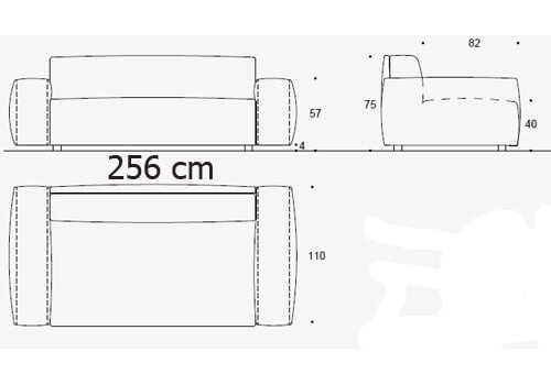4 Places - couchage 180