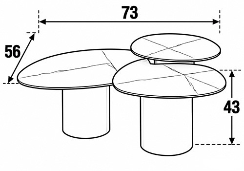 Tables basses - Céramique