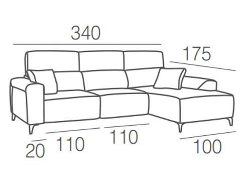 4,5 Places + Méridienne