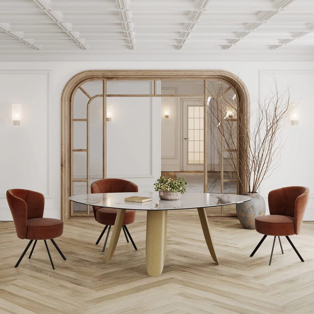 Table Lavezzi et chaises Kutna Akante