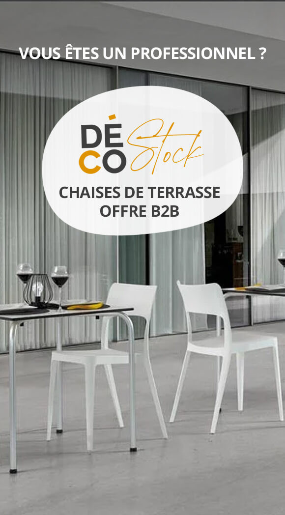 Chaises de jardin professionnels  B2B