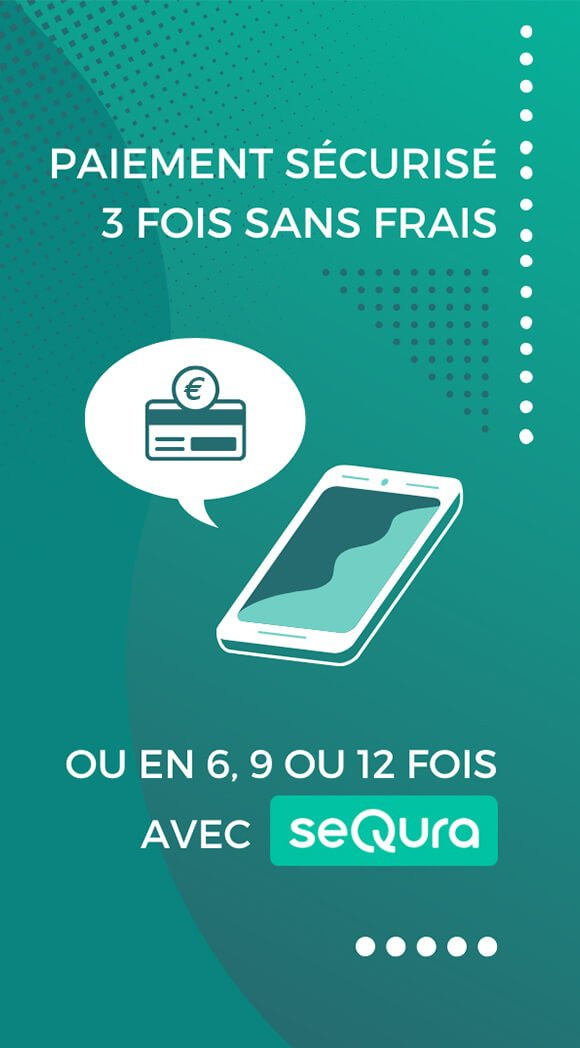 Paiement 3x sans frais et à crédit Sequra