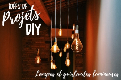 Idées DIY lumineuses : fabriquer une lampe cosy et originale