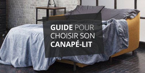 Guide achat canapé-lit
